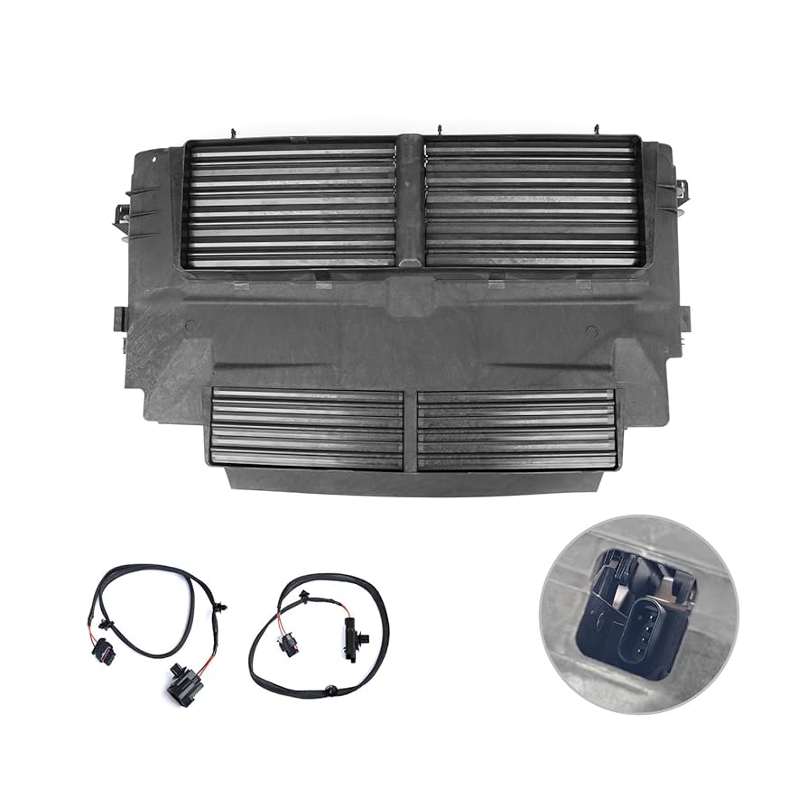 ピーター FORD EDGE RADIATOR SUPPORT AIR SHUTTER ACTIVE GRILL 2019